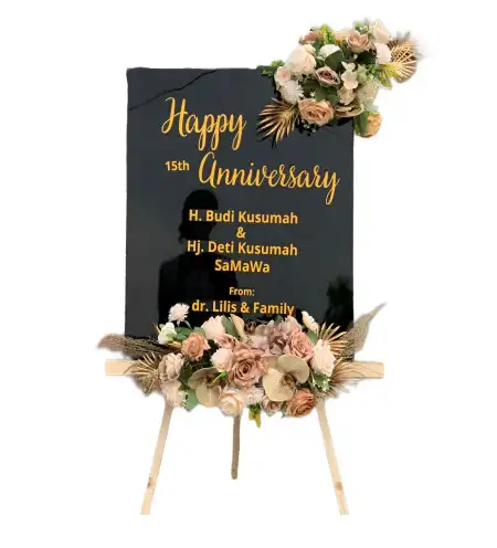 Papan Bunga Akrilik Tonggalan