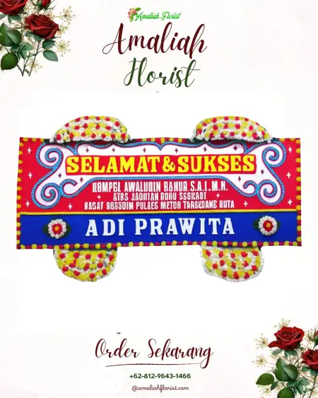Papan Bunga Ucapan Selamat Tonggalan