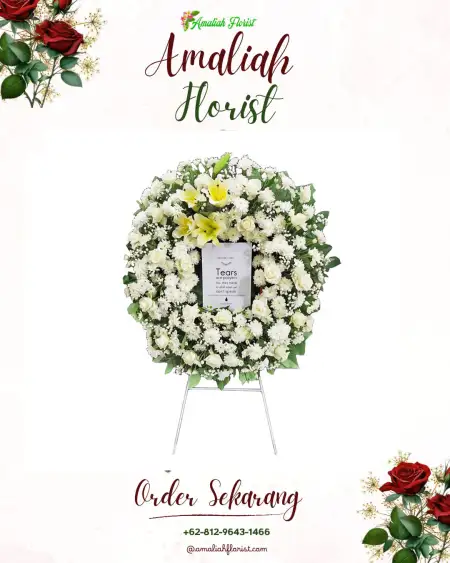 Krans Bunga Duka Tonggalan